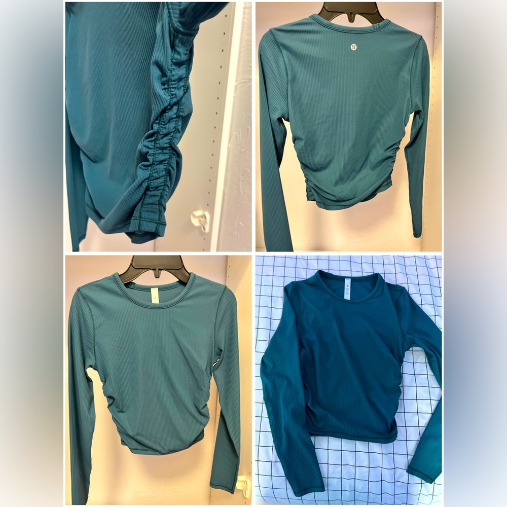 LULULEMON Ribbed Long Sleeve Shirt (Nulu)